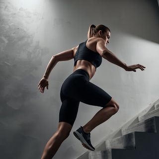 Stair Climbing, Fast Pace