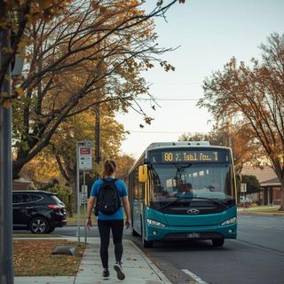 Spacer z domu do samochodu lub autobusu i z powrotem, z samochodu lub autobusu do miejsc docelowych, z samochodu lub autobusu do i z miejsca pracy