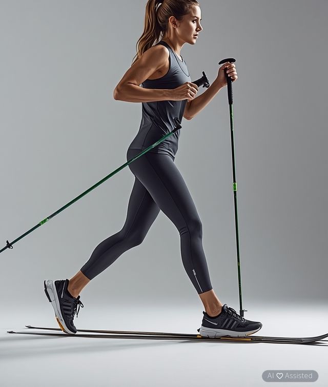 Nordic Walking, fast pace (5.0 mph)