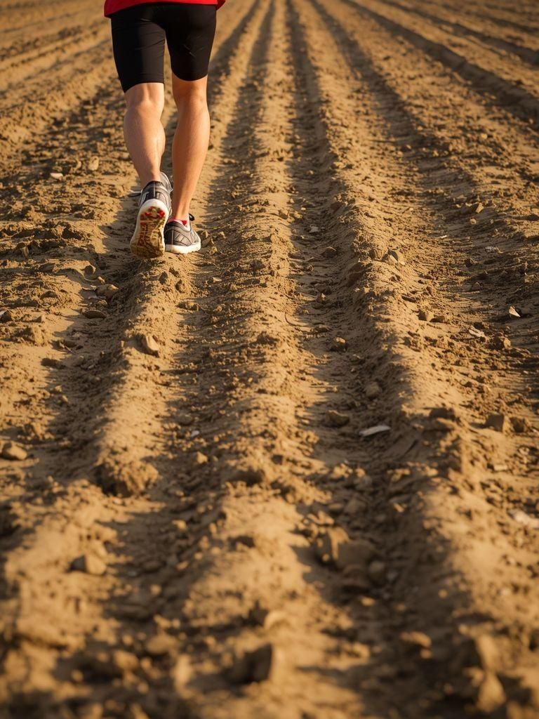Walking, Normal Pace, Plowed Field or Sand