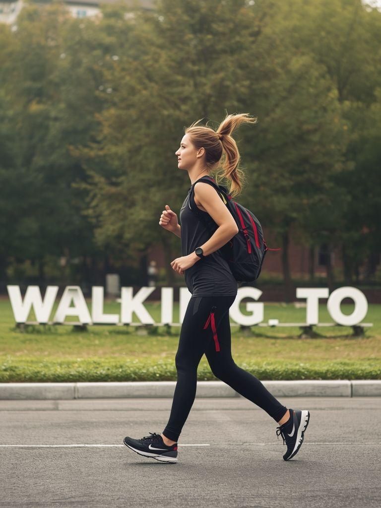Chodzenie, do pracy lub szkoły