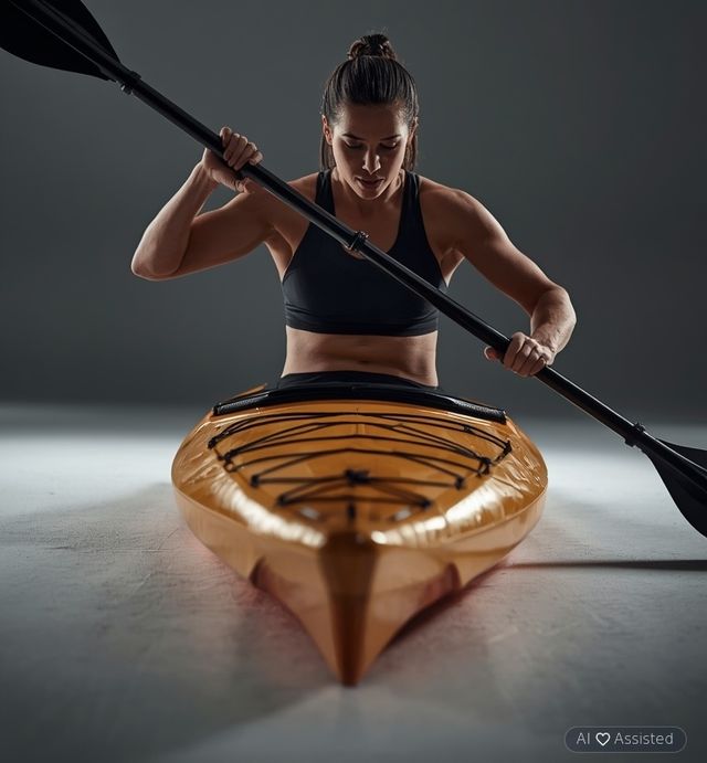 Kayaking, moderate effort