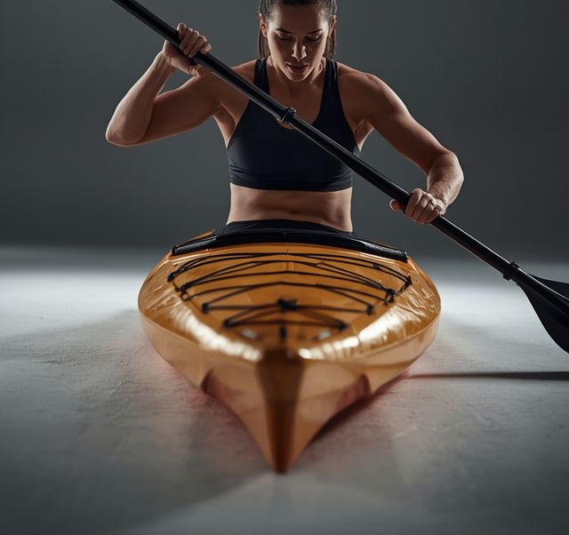 Kayaking, moderate effort