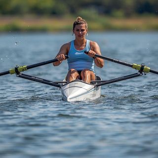 Kajakarstwo, wioślarstwo, 4.0-5.9 mph, umiarkowany wysiłek