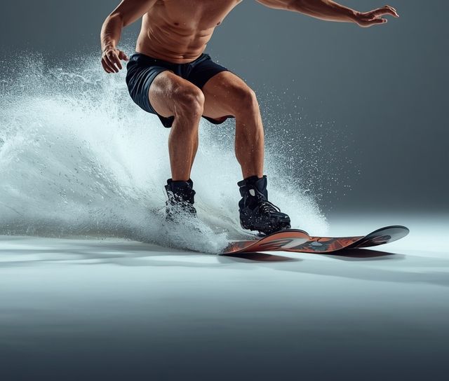 Narciarstwo wodne lub wakeboarding
