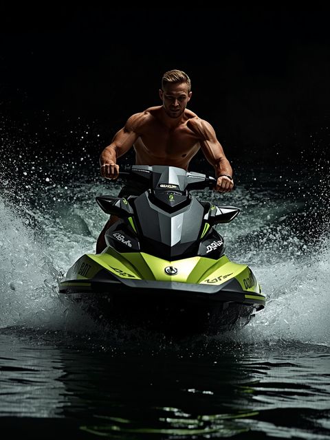 Jet Skiing in Water