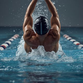Swimming, backstroke, general, training or competition