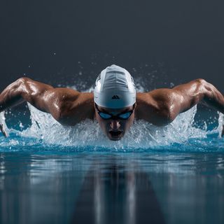 Freistilschwimmen, Frontcrawl, langsam, leicht oder mäßig intensiv