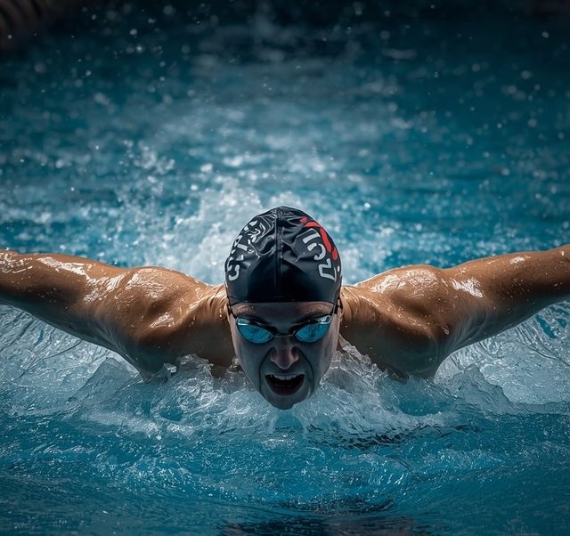 Freestyle Swimming (Front Crawl) – Fast Pace