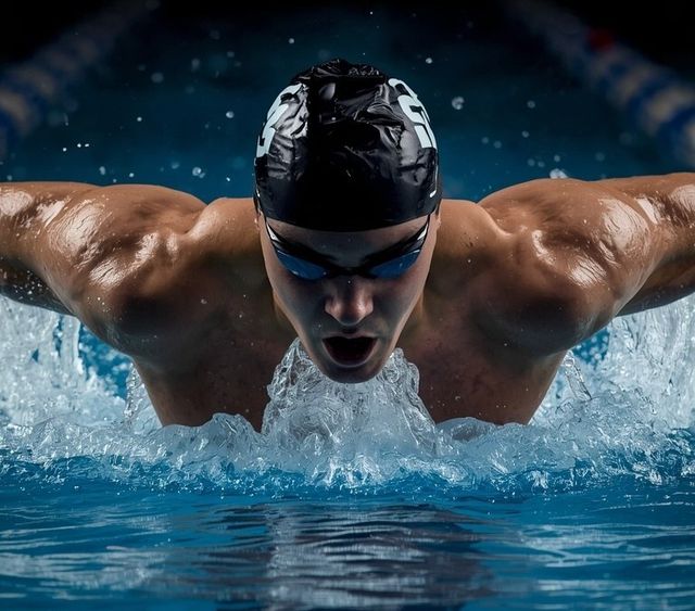 Swimming breaststroke