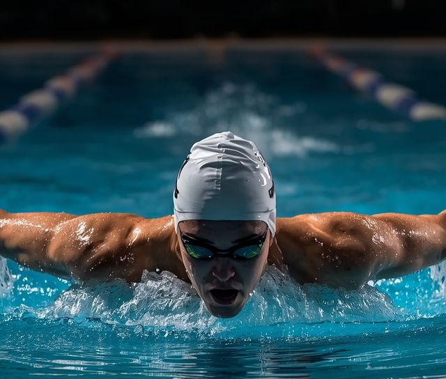 Recreational Breaststroke Swimming