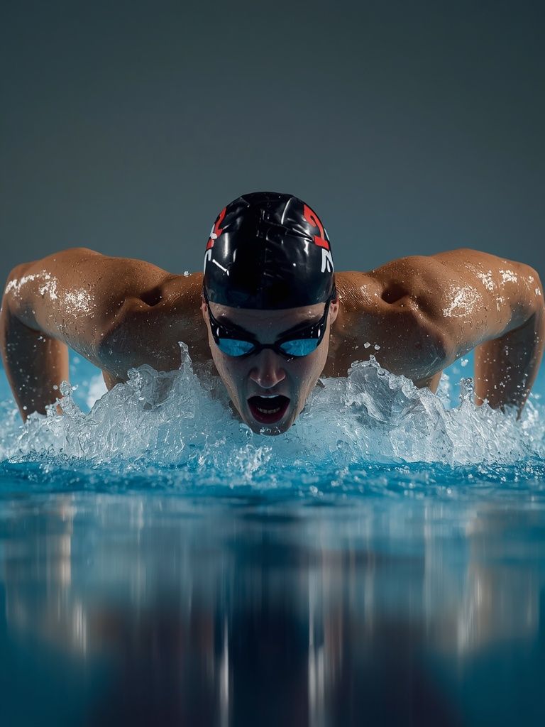 Swimming, Crawling, Fast Speed, ~75 Meters/Minute, Vigorous Effort