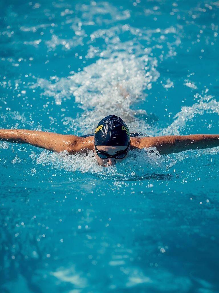 Pływanie w spokojnym tempie, nie pływanie na kolanach, ogólne
