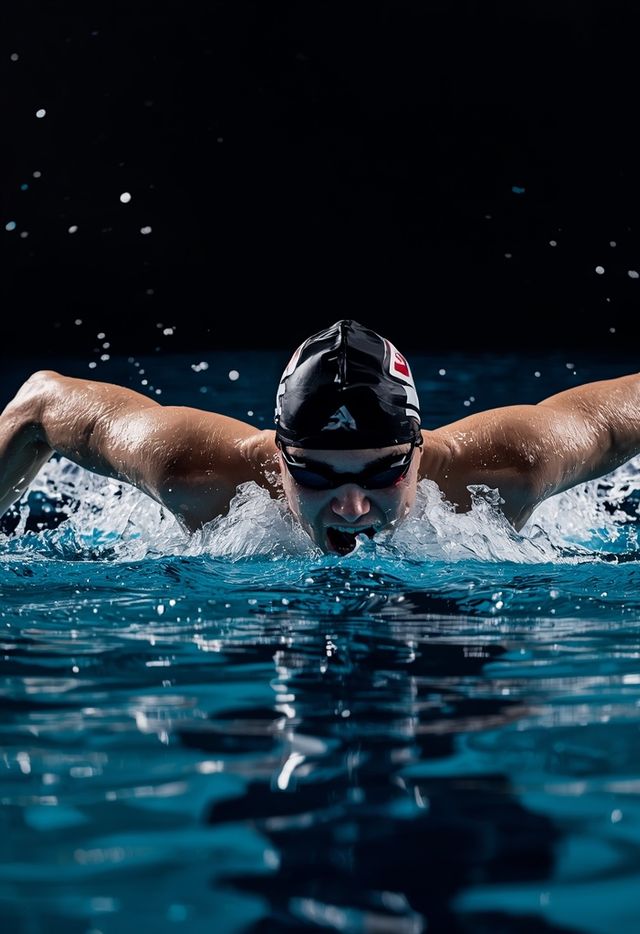 Schwimmen im Seitenschwimmstil, allgemein
