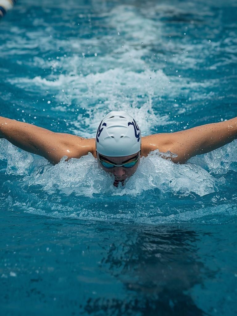 Swimming, Treading Water, Fast, Vigorous Effort