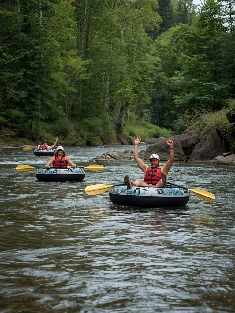 Schläuche zum Flussabwärtsfahren, allgemein
