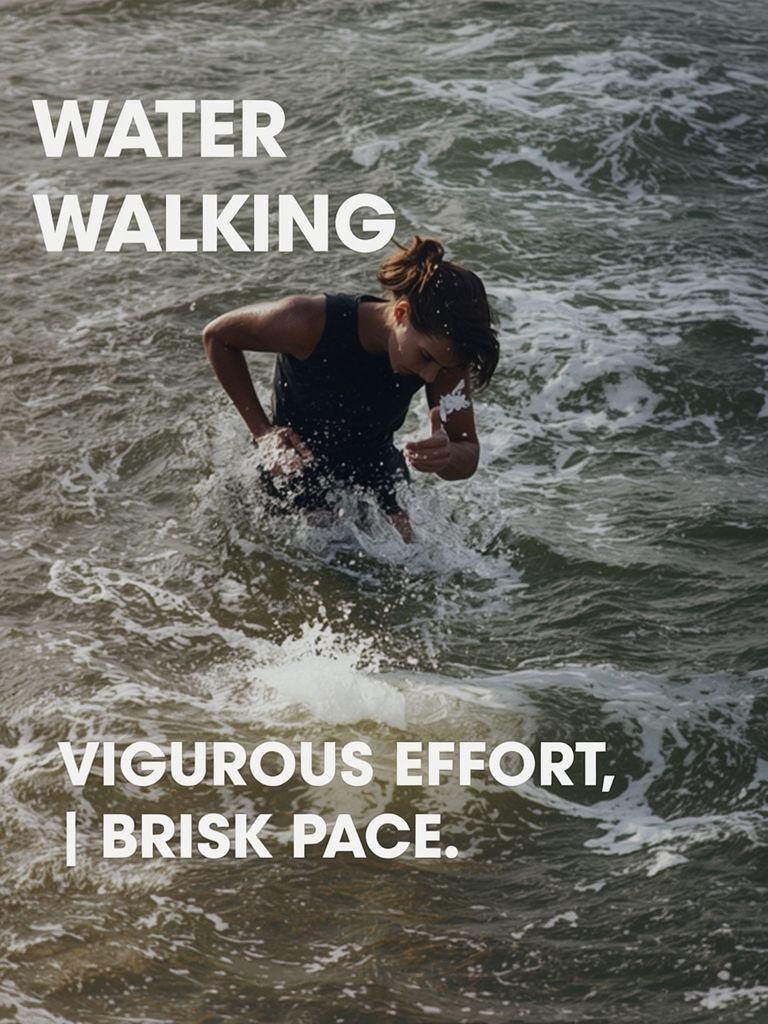 Wasserlauf, energiegeladener Einsatz, schnelles Tempo