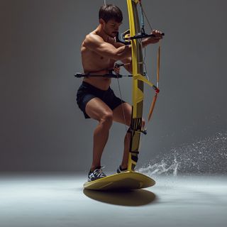 Windsurfen, nicht pumpen für Geschwindigkeit