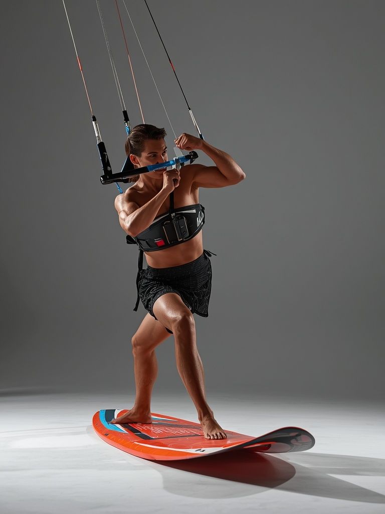 Windsurfing lub kitesurfing, proces krzyżowy
