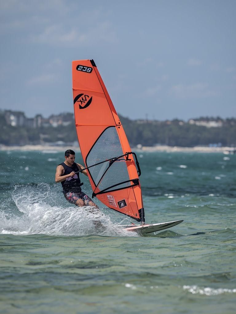 Windsurfen, Wettbewerb, Pumpen für Geschwindigkeit