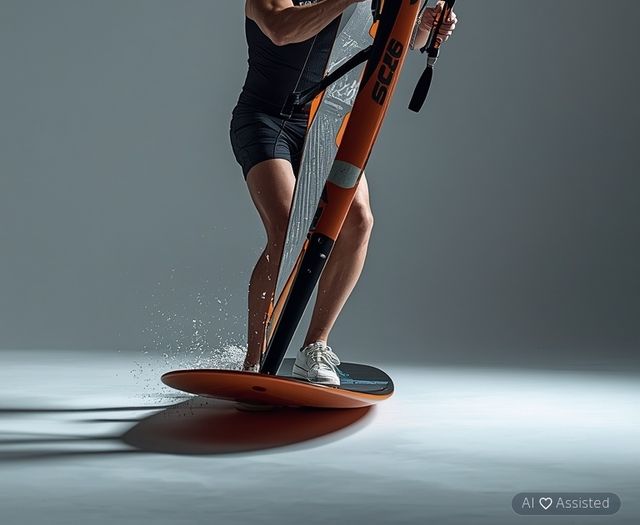 Windsurfen - Wettkampf, Pumpen für Geschwindigkeit