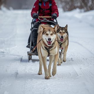 Dog Sledding, Passenger