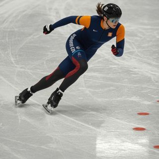 Speed Skating, Ice, Rapidly, More Than 9 mph, Not Competitive