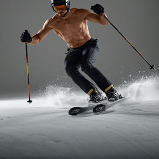 Skiing, downhill, alpine or snowboarding, moderate effort, general, active time only