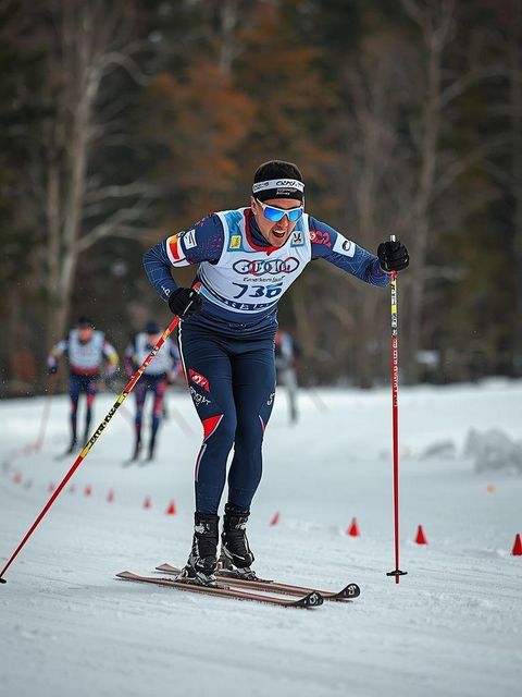 Narciarstwo, biegi narciarskie, biathlon, technika łyżwiarska