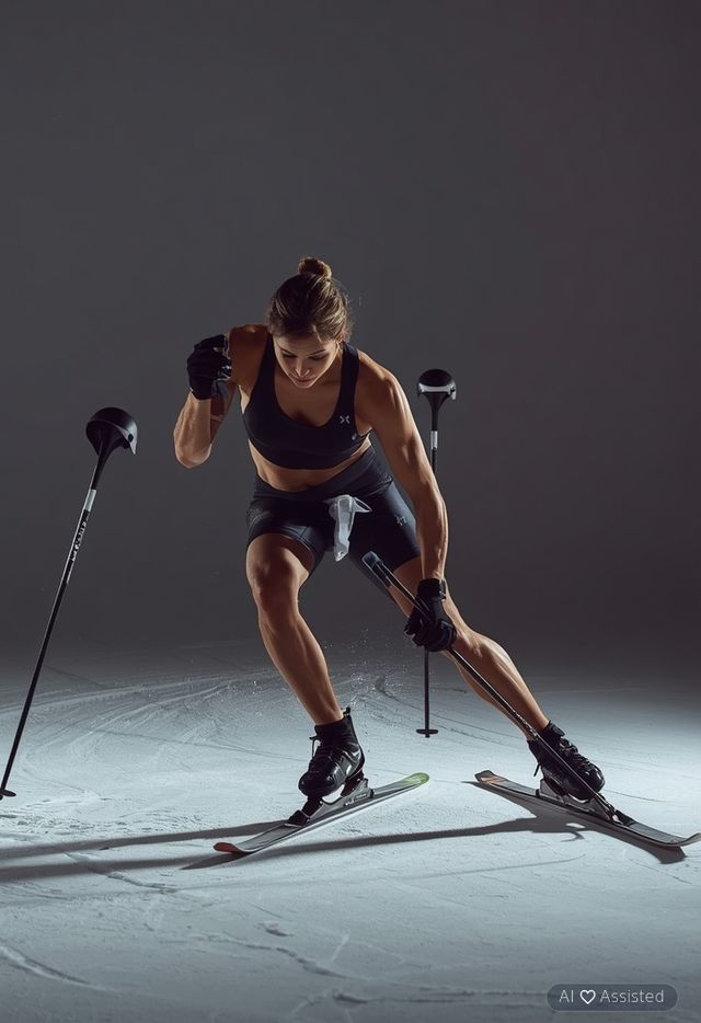 Biathlon / Skilanglauf (Skating-Technik)