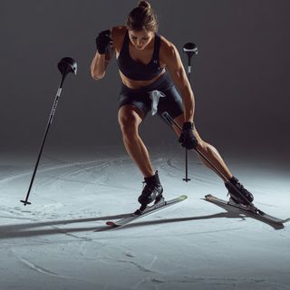 Skifahren, Langlauf, Biathlon, Skatingtechnik