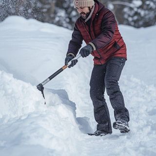 Hand-Powered Snow Clearing, Vigorous Effort