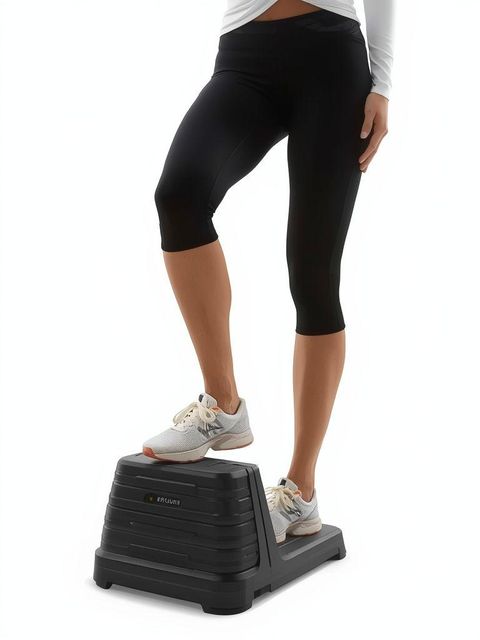 Vigorous step aerobics