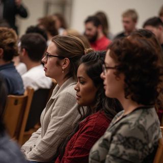 Sitting in Church, Talking or Singing, Attending a Ceremony, Sitting, Active Participation