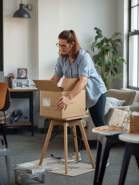 Standing, Light/Moderate Work (e.g., Packing, Assembly/Repair, Setting Up Chairs/Furniture)