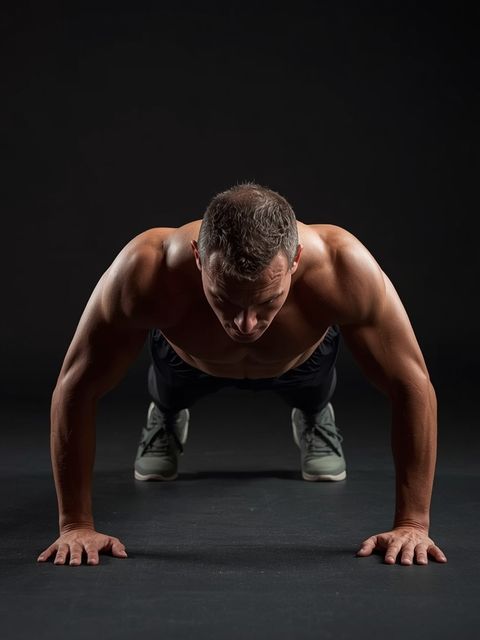 Allgemeine Calisthenik, Heimübung, mittlere Intensität, Rückenübungen, Liegestütze (Kalisthenische Übungen können für bestimmte Fitnesskomponenten konzipiert werden)