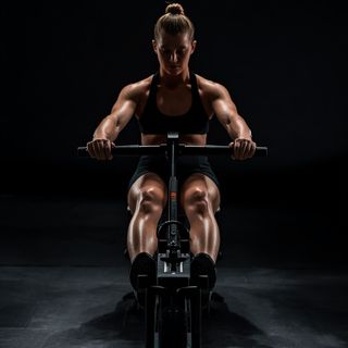 Stationary Rowing Ergometer (150 Watts, Heavy Load)