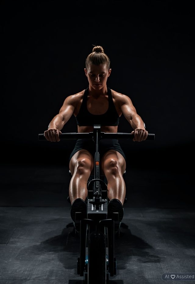 Stationary Rowing Ergometer (150 Watts, Heavy Load)