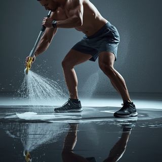 Cleaning, Heavy or Major (e.g., Car Wash, Window Cleaning, Mopping, Clean Garage), Vigorous Effort