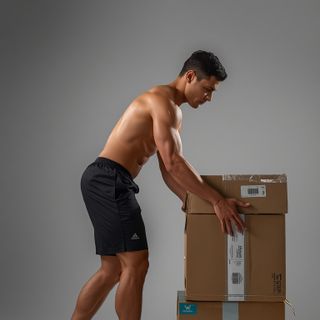 Standing Pack and Unpack Boxes, Occasional Lifting of Household Items, Light to Medium Load