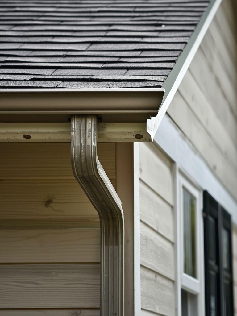Carpentry, outside the house (e.g., rain gutter installation)