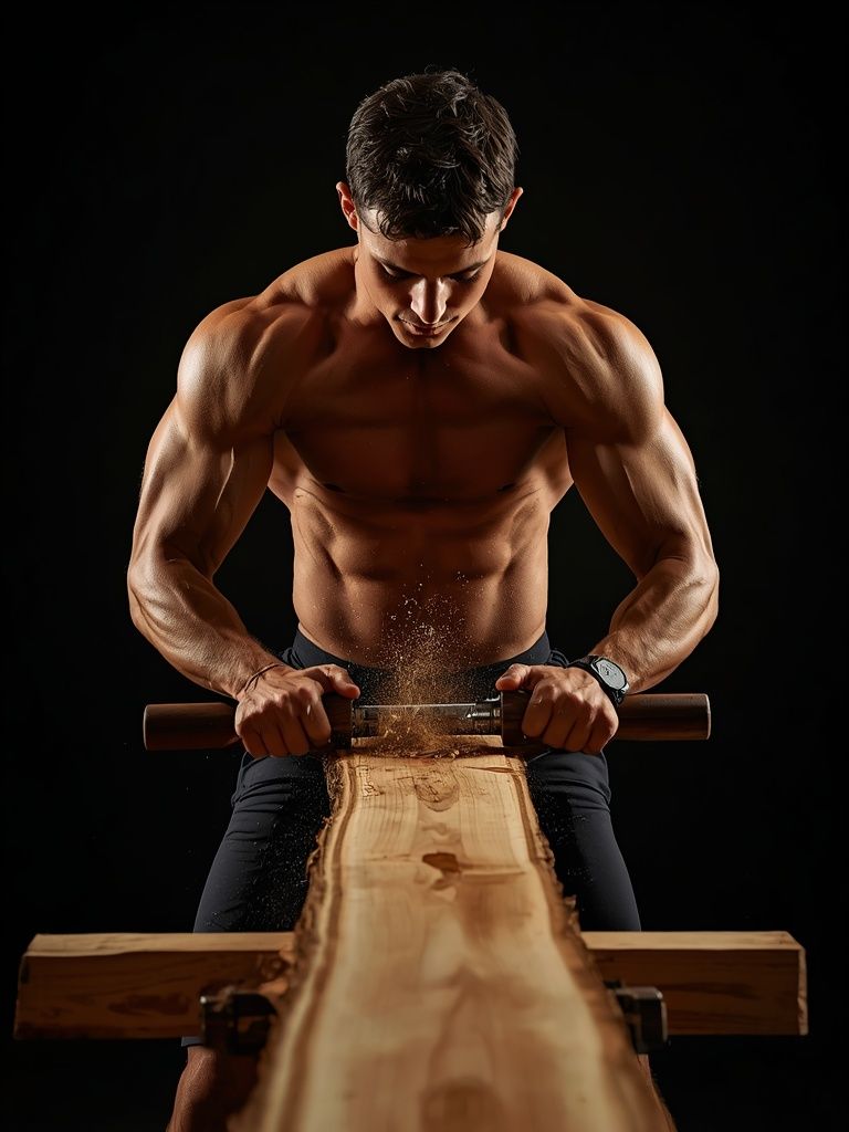 Holz hobeln, Holz spalten