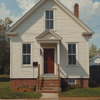 Painting, Outside House