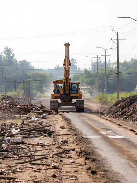 Building Road (Including Hauled Debris, Heavy Machinery)