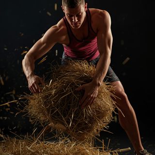 Farming, Baling Hay, Cleaning Barn, Poultry Work