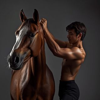 Horse grooming