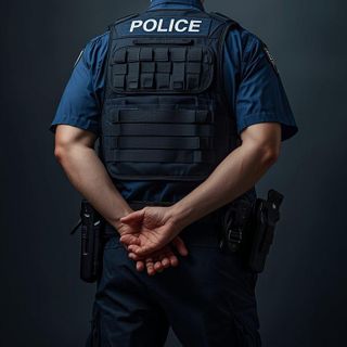 Polizei, Festnahme (stehend)