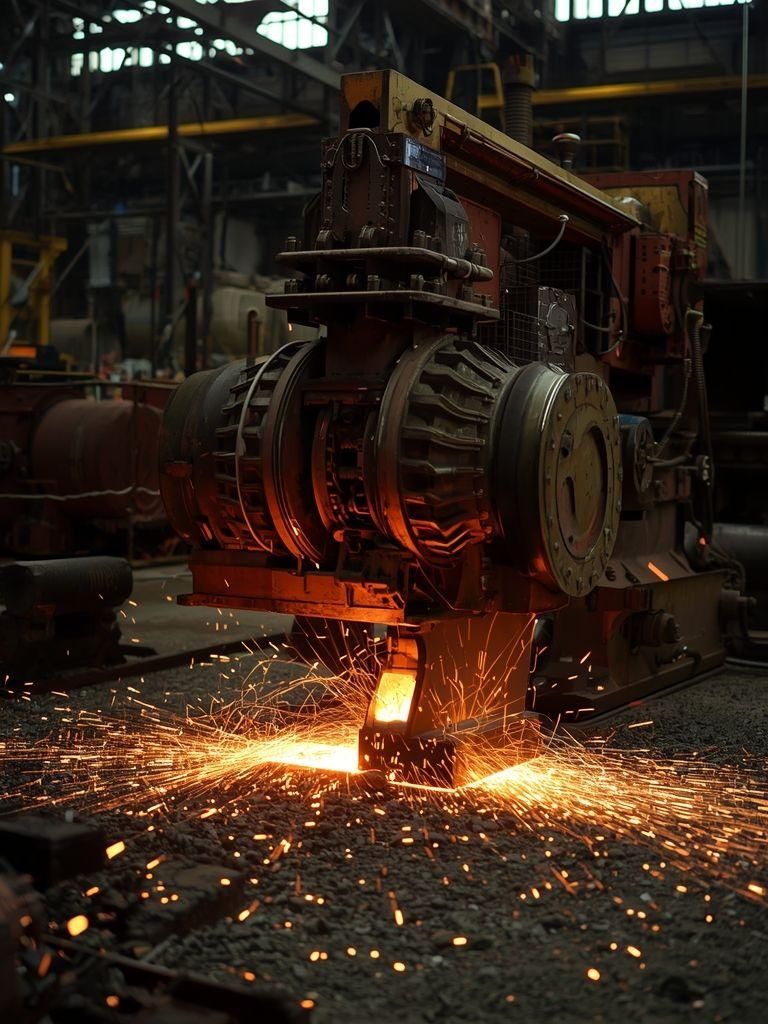 Steel Mill, Fettling