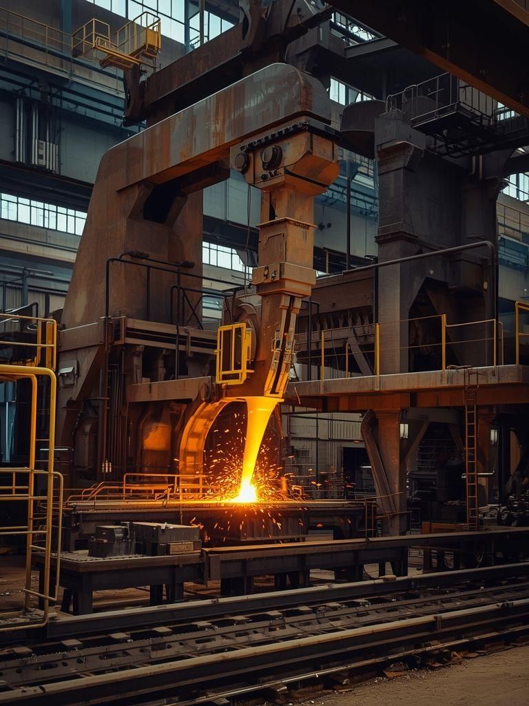 Steel Mill, Tipping Molds