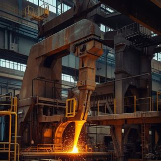 Steel Mill, Tipping Molds